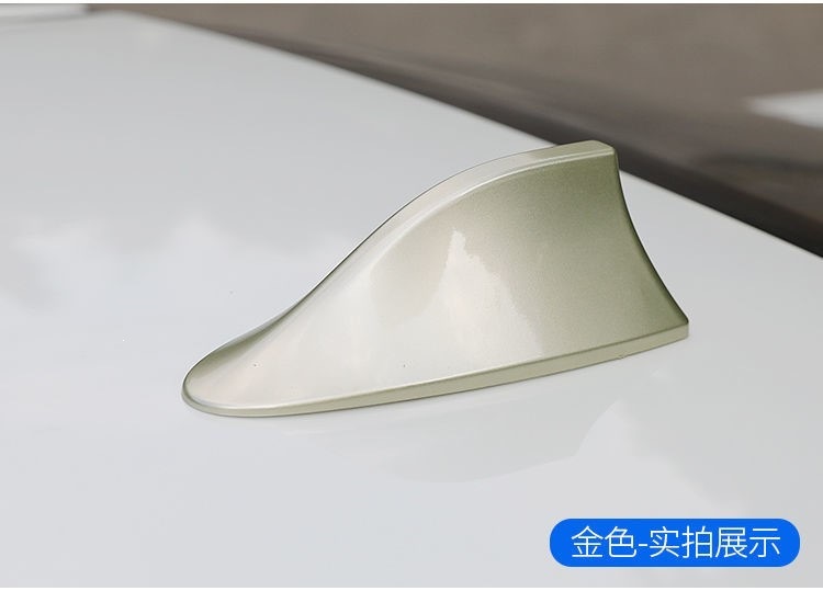 Suitable for Volkswagen POLO shark fin antenna, new Santana Jetta modified shark fin tail wing roof decoration