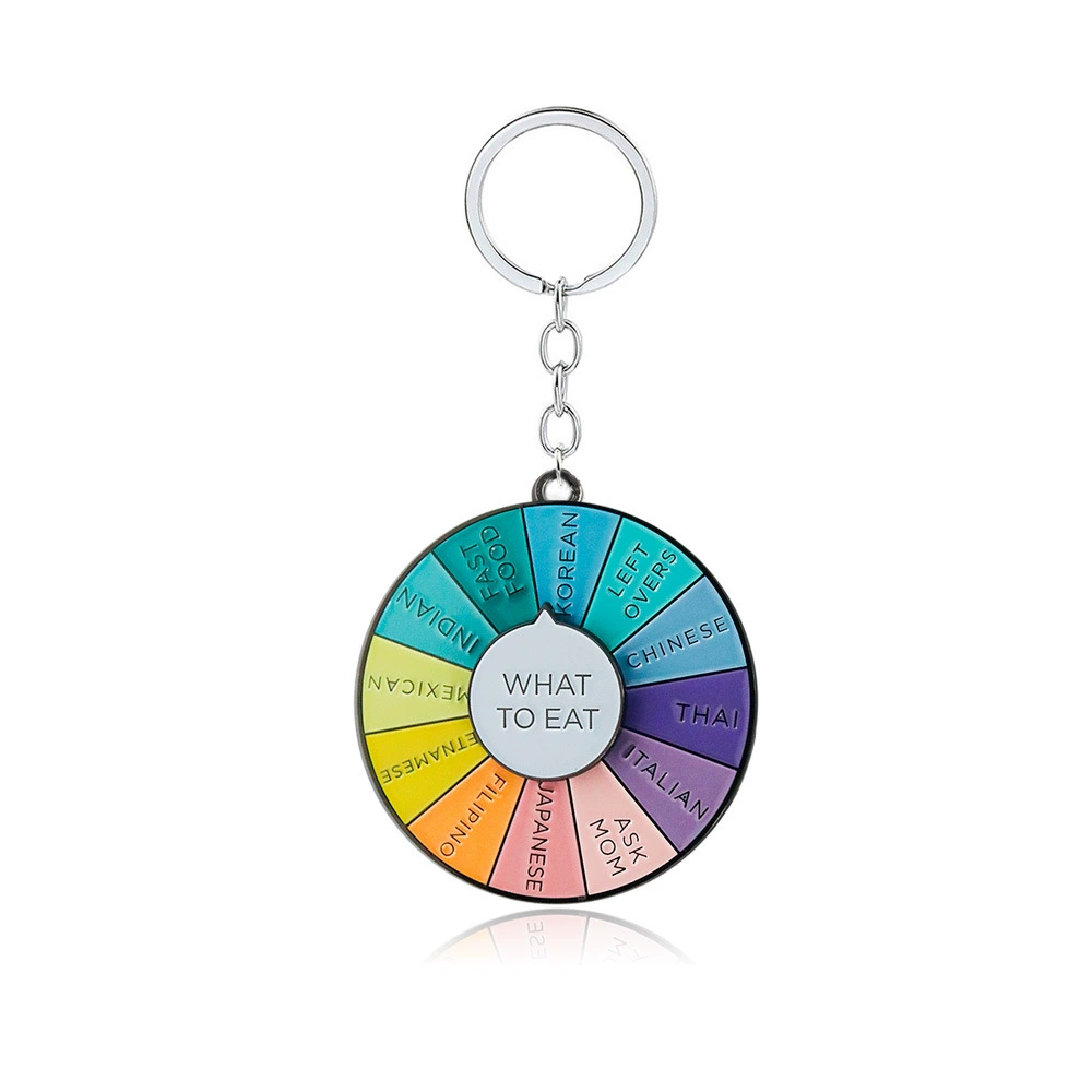 Rainbow emotional adjustable keychain, badge, brooch