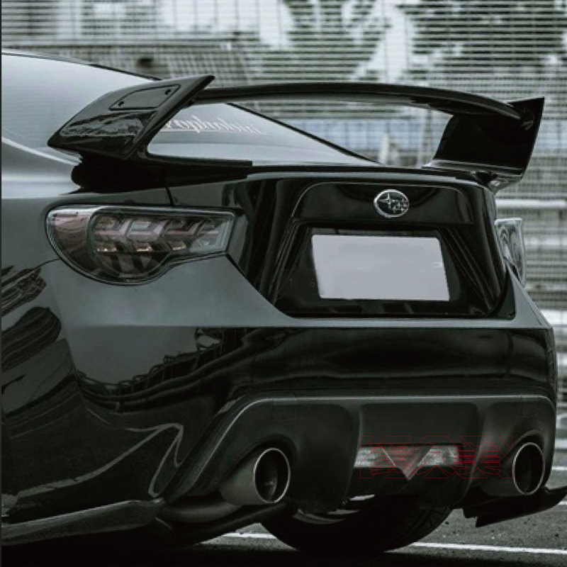 Suitable for 12-20 Toyota GT86 Subaru BRZ Tail Modified GT86 BRZ Wolf Inflammation Carbon Fiber Tail