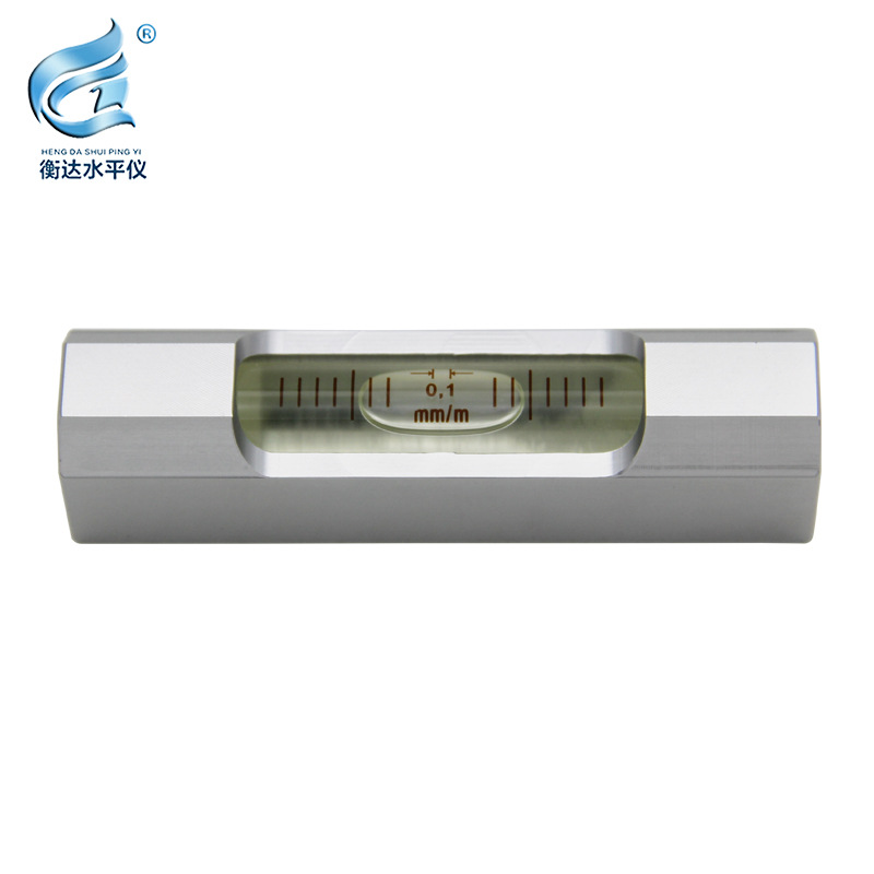 Nivel de barra Nivel de alta precisión nivel de burbuja Nivel de alta precisión burbuja mecánica ajustador 0,02 mm/m