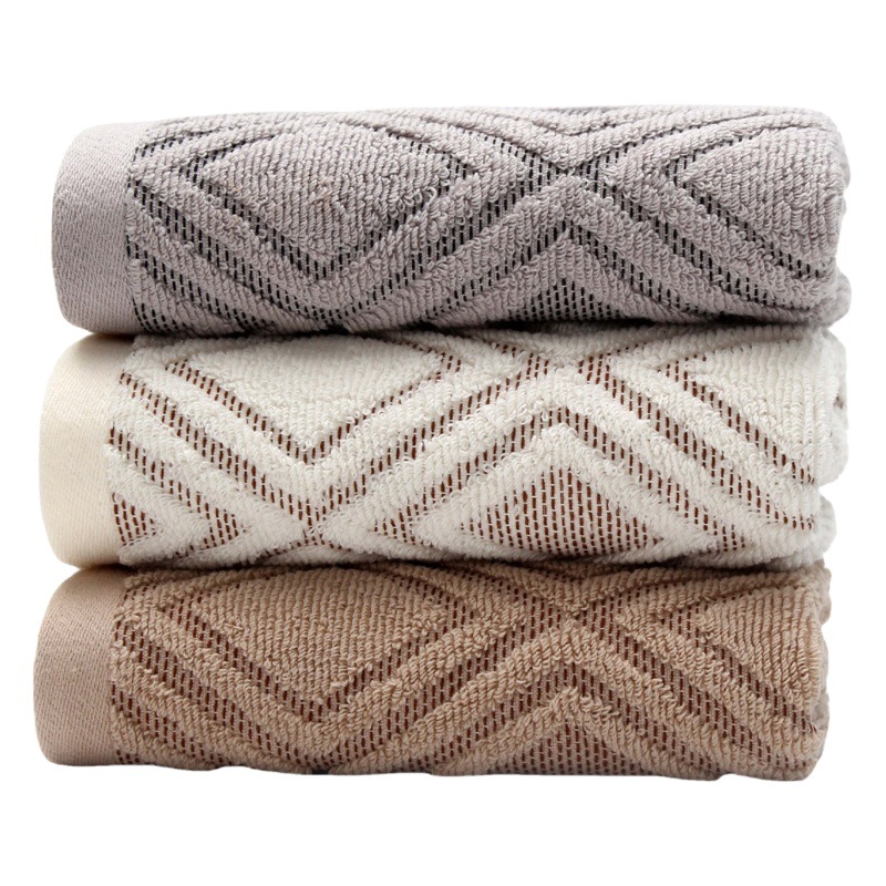 Toalla jacquard suave y absorbente, toalla facial sin pelusas, fabricante de toallas faciales, venta al por mayor, dropshipping