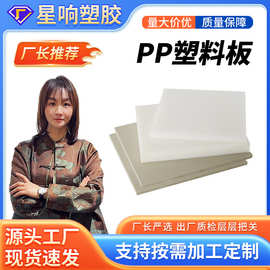 PP板PE板源头厂家加工形状可分切规格黑色PP板灰色聚丙烯高密度