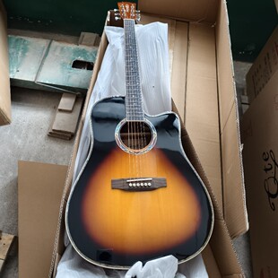 Export znM41 inch veneer folk guitar face single beginner spruce veneer sabri bottom side wooden guitar