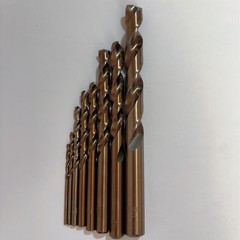 6542フル研削高速鋼HSSステンレスストレートハンドル麻花ドリル金属鉄板呂合金穴あけ器