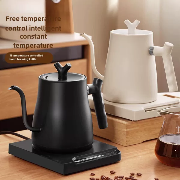 Temperature control hand Coffee Pot Smart Home Kettle thin mouth multi-gear tea coffee pot electric kettle constant temperature coffee pot