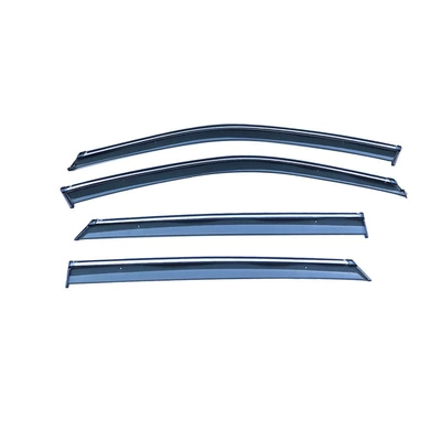 Rain shield Skoda Fabia - cross-border-precision-printing-without-car-logo-can-be-labeled-on-behalf-of-skoda-fabia-mk3-nj-2015-2020-ps-silver-bright-strip-window-rain-shield