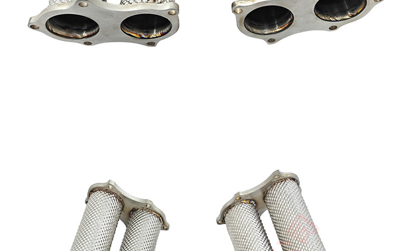 Suitable for Porsche 718 Cayman Gt4/Spyder/Gts 4.0L Stainless Steel Muffler Exhaust Pipe