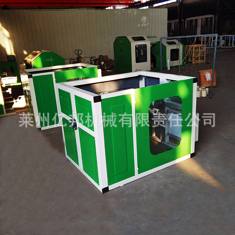 莱州亿邦圆丝绳多股合单股加捻打轴机制单股绳打圆柱轴一体机