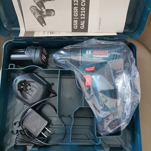 博士電鑽家用充電式手電鑽電動螺絲刀GSR120-LI鋰電12V工具手槍鑽