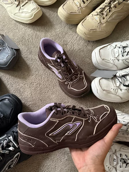 High-End Edition of Paris' New Hamptons Dad Sneakers, Thick-Soled Vintage Casual Sports Running Shoes for Men and Women Couples