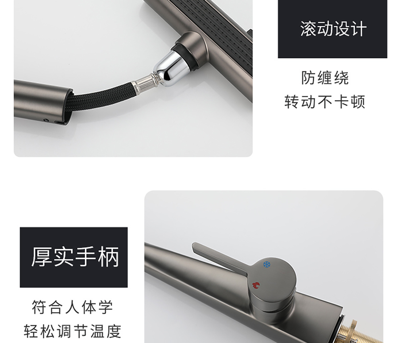 Stainless steel pull-out universal faucet, sink, balcony telescopic household kitchen hot and cold faucet undefined