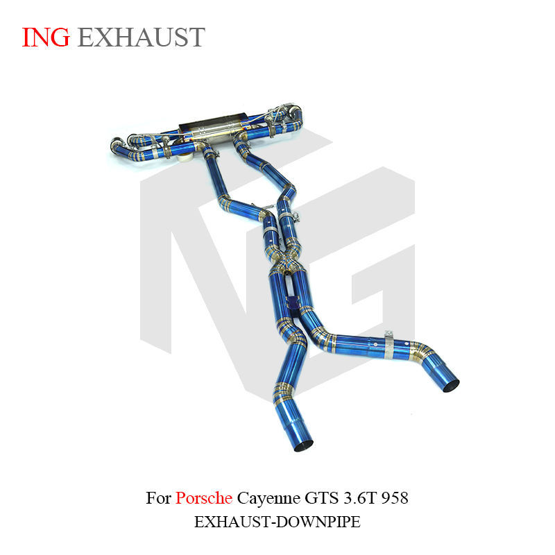 Suitable for Porsche Cayenne GTS 3.6T 958 titanium exhaust muffler valve vacuum valve