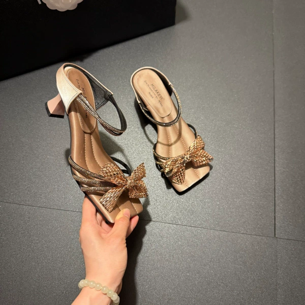 Rose gold (heel height 5CM)