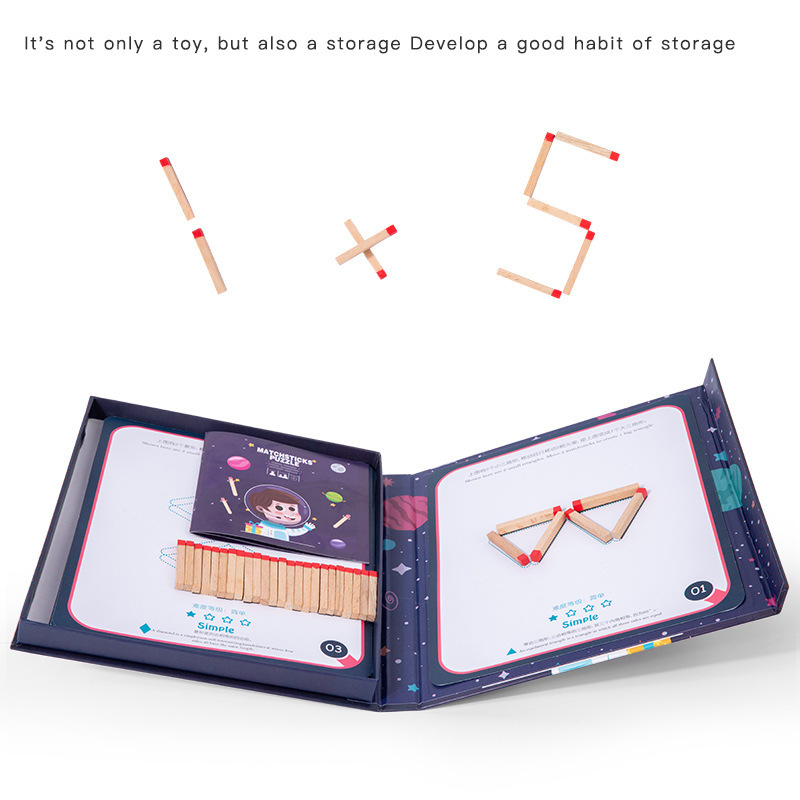 Bloques de construcción de proyección espacial 3D ejercitar la capacidad de pensamiento espacial de los niños Construir emparejamientos geométricos para comprender tres vistas