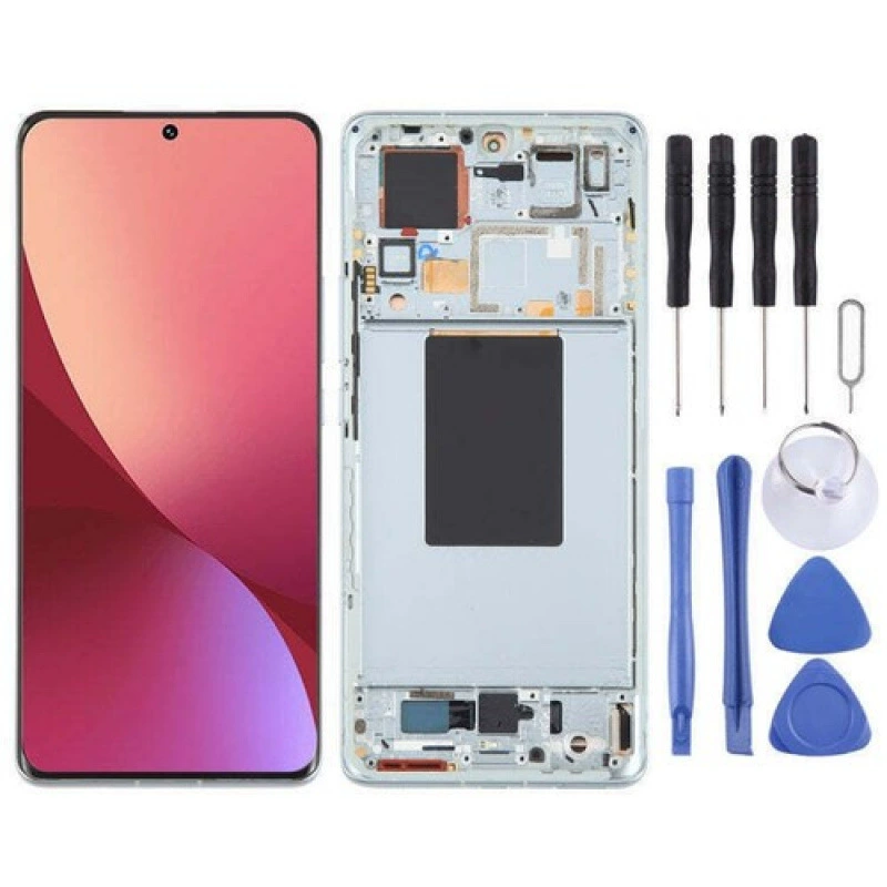 Подходяще для мобильного телефона Xiaomi 12 Pro / 12S Pro: комплект сборки экрана, оригинальный LCD-дисплей, интегрированный внутренний и внешний экран