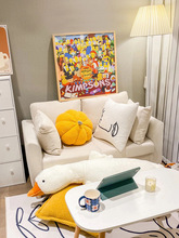 卧室双人沙发小户型北欧简约现代出租房布艺沙发服装店网红小沙发