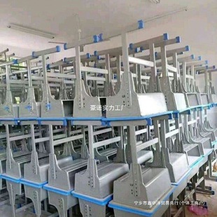 Primary and Secondary School Student Tutoring Class Desks and Chairs Manufacturer Direct Sales Training Class Hosting Double School Computer Desk Adjustable Desk