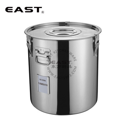 不锈钢装料桶（带搭扣）【EAST东方厨具】金属桶