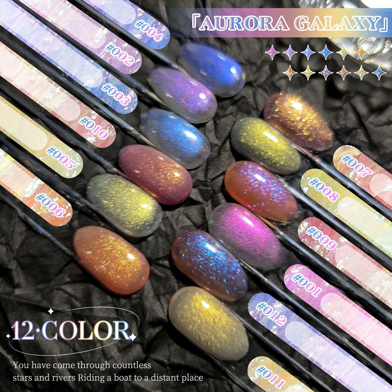 Esmalte de Uñas Gel Aurora Azul Hielo Secado para Salón de Uñas