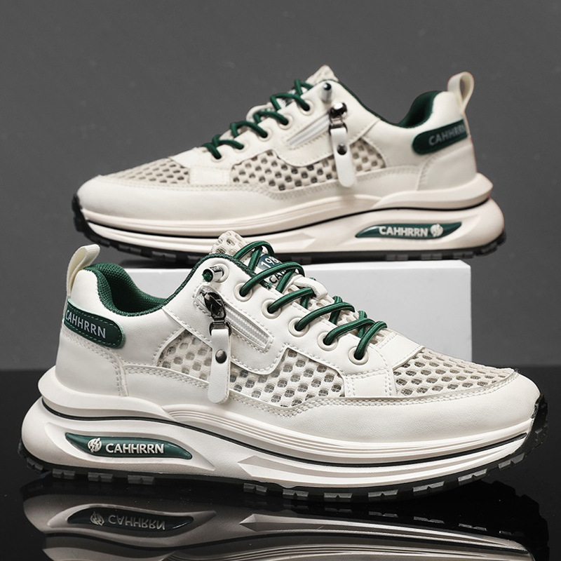 Las cuatro estaciones de los hombres en 2025 se pueden usar, transpirables y cómodos, nuevos zapatos deportivos de moda para hombres casuales y de moda todos los días