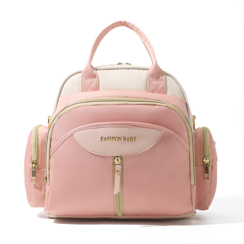 Nueva bolsa de doble hombro simple de gran capacidad de separación seca y húmeda bolsa de almacenamiento de leche para salir bolsa de mano de madre aislante