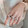 Brand accessory, retro men's ring, fashionable trend chain, internet celebrity, simple and elegant design, European style