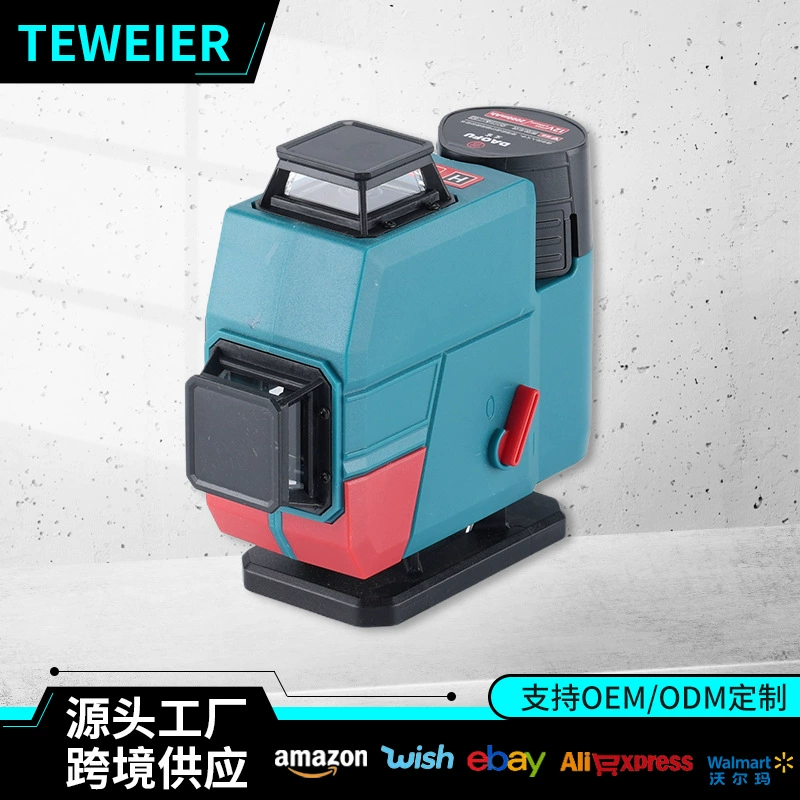 Трансграничный многофункциональный 16-линейный лазерный уровень внешней торговли высокая точность автоматического выравнивания строительной площадки наклейки настенные наклейки грунтовки оптом