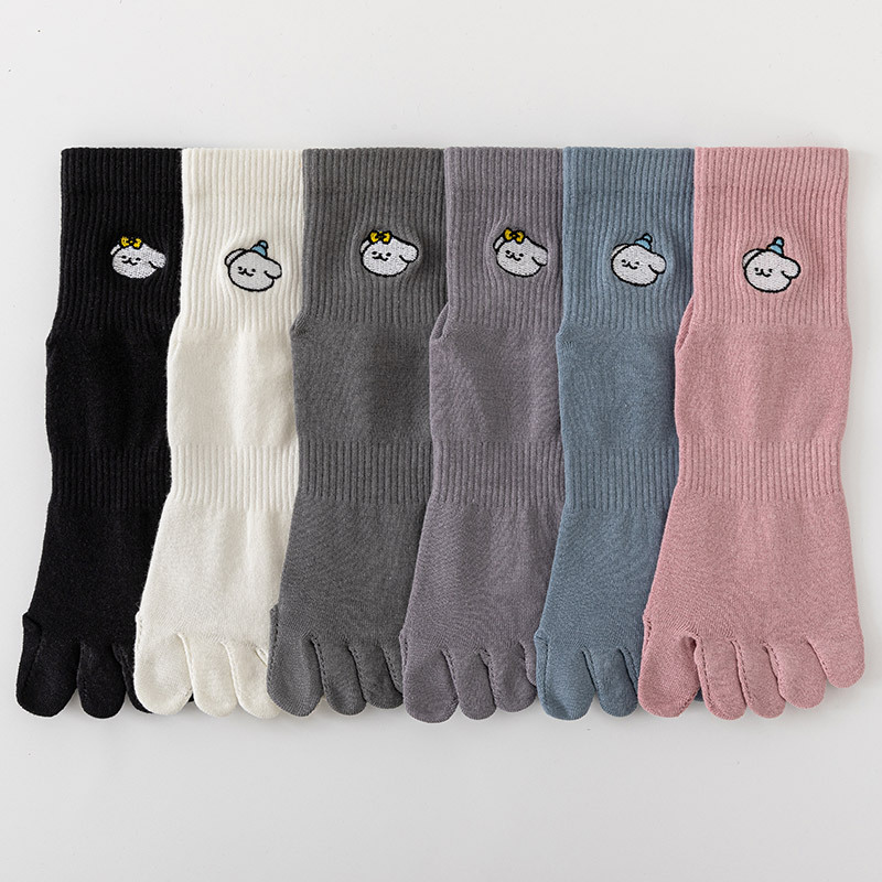 Cute spring summer knee socks for yoga