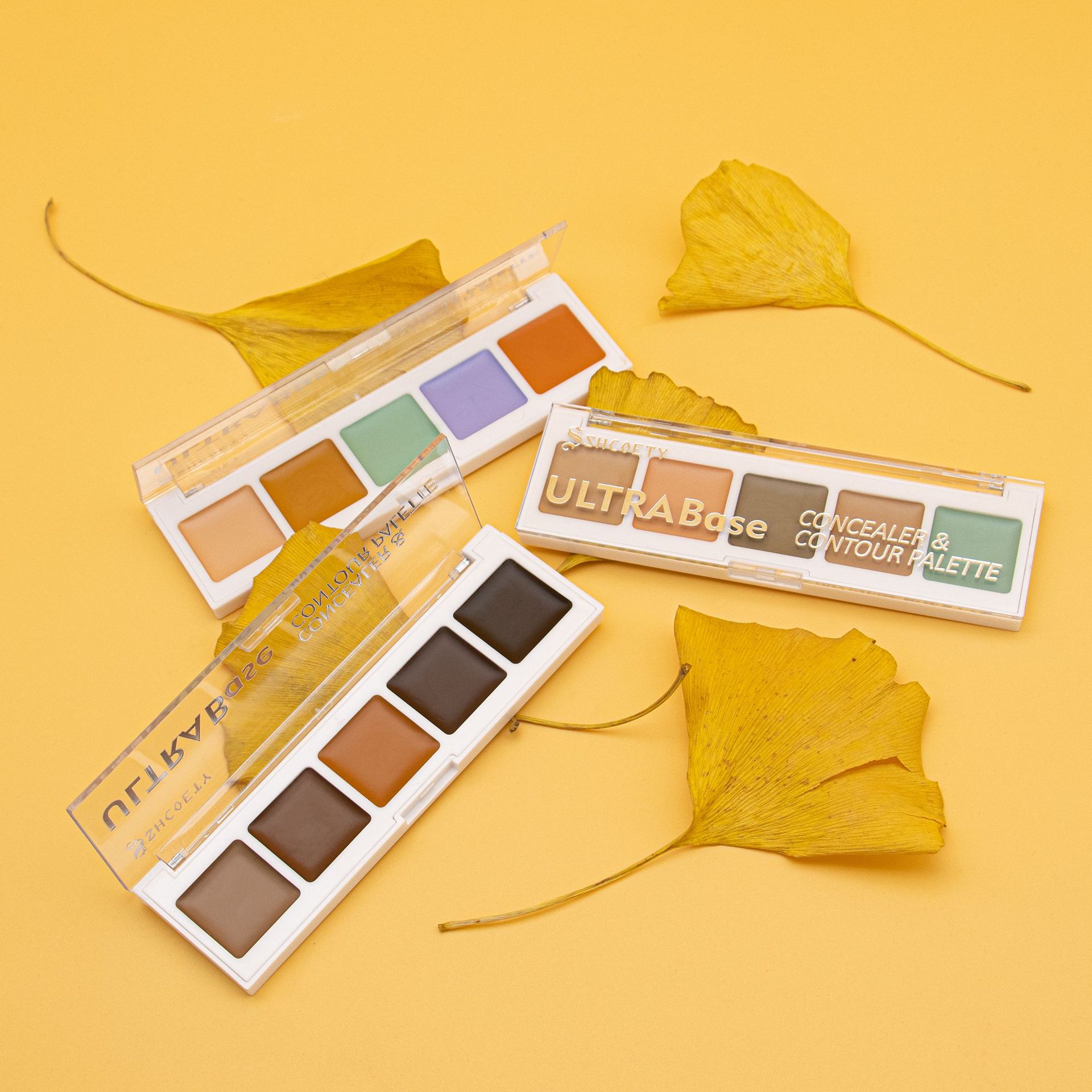 SHCOETY Cross-border Five-color Concealer covers acne marks, spots, tear troughs, dark circles, is light, long-lasting, waterproof and does not smudge undefined