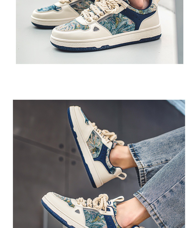 Scarpe da passeggio da uomo Scarpe casual Scarpe da basket Sneakers Tessuto Tela Assorbimento degli urti Calzature facili da pulire_voghion.com