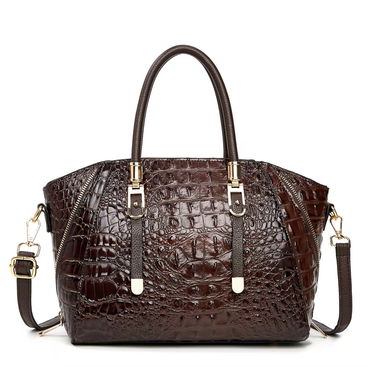 Bolsa de moda 2025, otoño, nuevo estilo de viaje casual, mochila de hombro de gran capacidad, bolsas de brazo transfronterizas