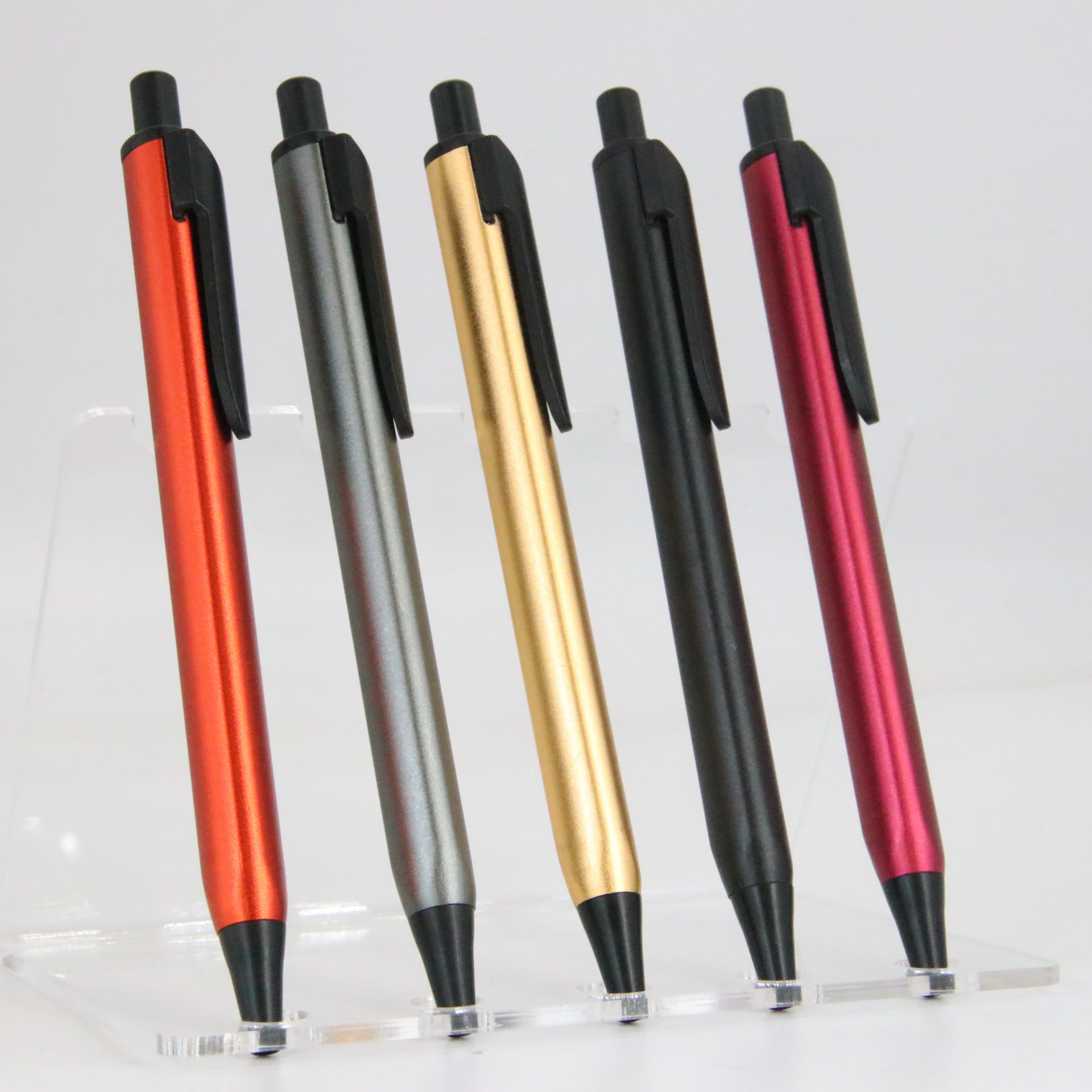 Prensa pluma de metal bala de recarga láser logotipo Oficina Escuela suministros fábrica al por mayor publicidad pluma