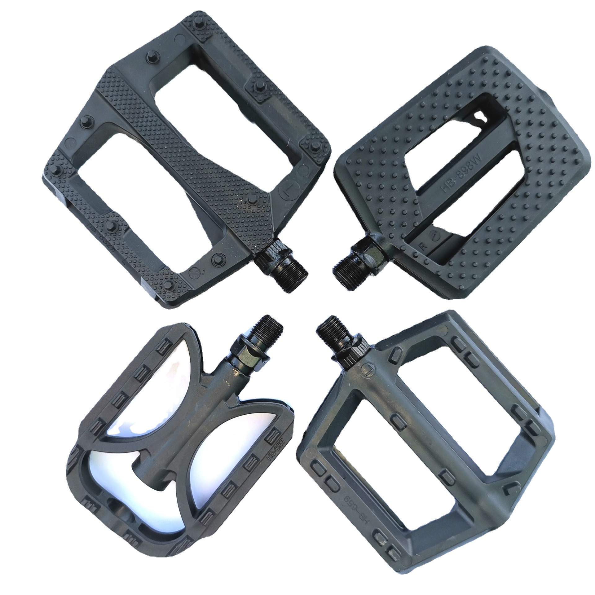 Feimin mountain bike pedal/bicycle pedal/aluminum alloy pedal/DU bearing pedal pedal accessories