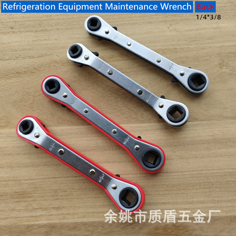 冷凍設備工具エアコン修理ラチェットレンチCT122シリーズ四方レンチ六角位アダプタ付き|undefined