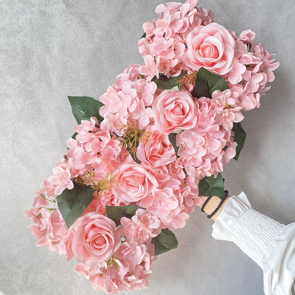 網紅仿真花牆直接背景婚慶攝影牆美陳櫥窗室內裝飾仿真花排