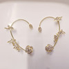 Fashionable ear clips, Korean style, simple and elegant design, no pierced ears, wholesale