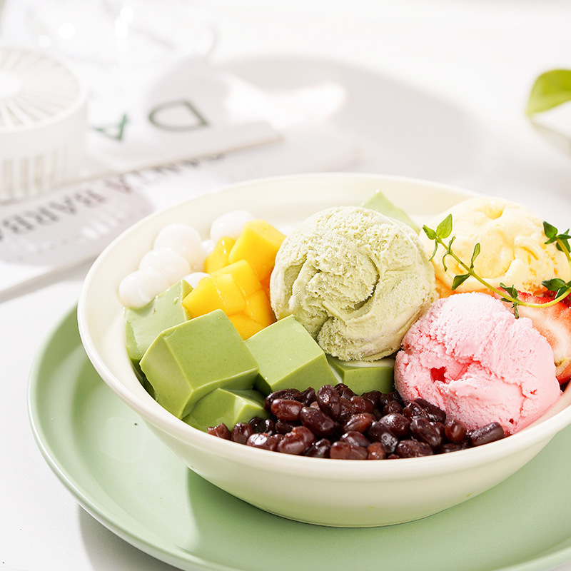 Hundred Diamond Hard Ice Cream Powder 100g Homemade Vanilla Flavor Ice Cream Cone Ice Cream Ice Cream Making Ingredients