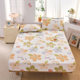 Bed sheet cotton single piece pure cotton fitted sheet single product pillowcase 100% pure cotton bed sheet student dormitory fitted sheet three-piece set