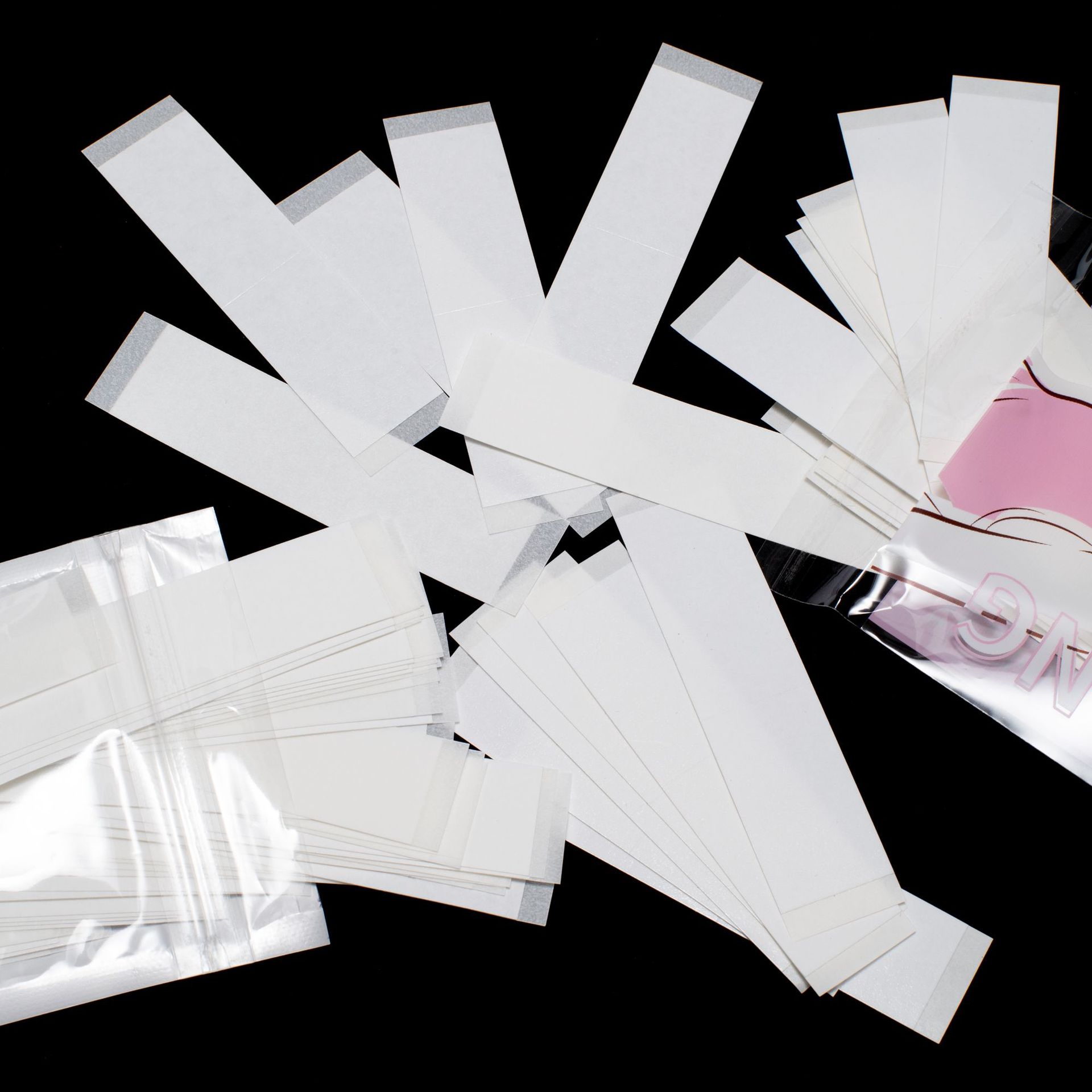 Anti-exposición pegatinas escote artefacto fuera del hombro tubo superior pegatinas cinta transparente ropa de doble cara invisibles anti-fugas pegatinas antideslizantes