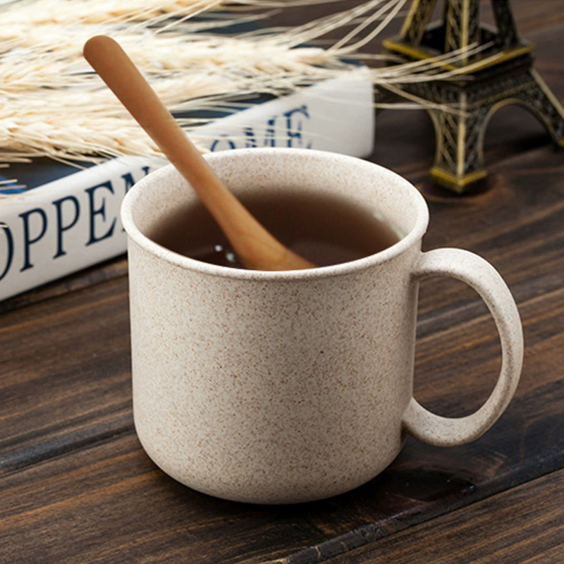 Dongguan производство пшеничной соломы чашки пластиковая кружка для дома чашка для полоскания рта чашка для чистки зубов Японские студенты пьют чашку