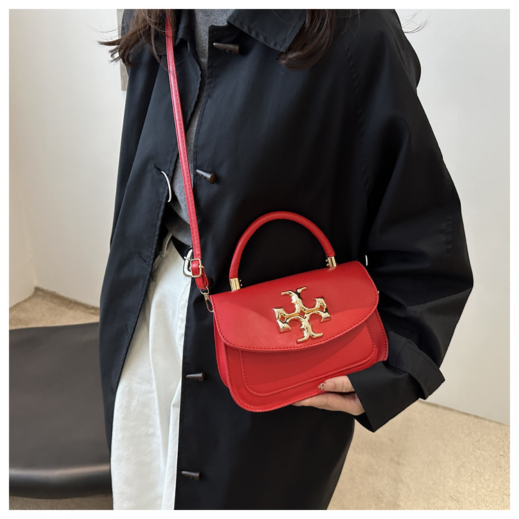 Cross-border retro underarm women's bag, this year's new fashionable single-shoulder bag, trendy and textured crossbody bag, casual tofu square bag undefined
