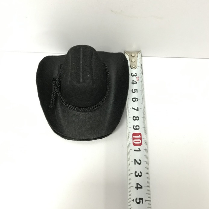 Suministro sombrero de vaquero especial pequeño sombrero juguete pequeño sombrero accesorios para el cabello sombrero Tarjeta de pelo sombrero Mini sombrero