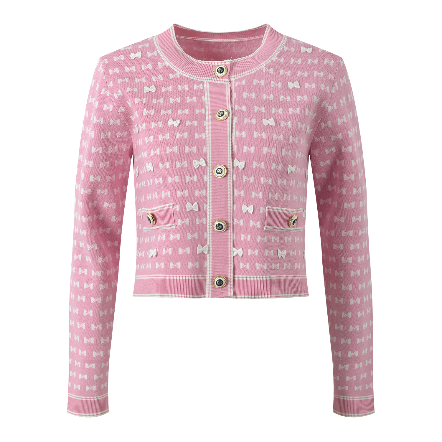 Abito senza maniche con scollo rotondo e stampa a fiocco da donna_voghion.com