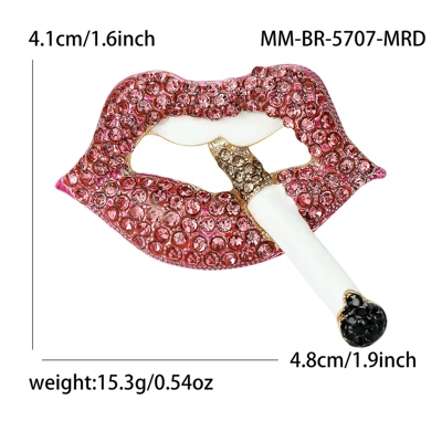 European and American Creative and Yaxa sancaqları - rose-red-5707-mrd