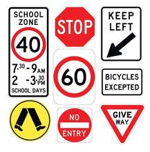 印刷铝反光道路交通警告标志价格安全限速标牌 SPEED STOP SIGN