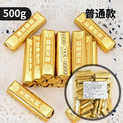 金币巧克力散装结婚喜庆糖果年货金币巧克力装饰蛋糕装饰摆件500g|undefined