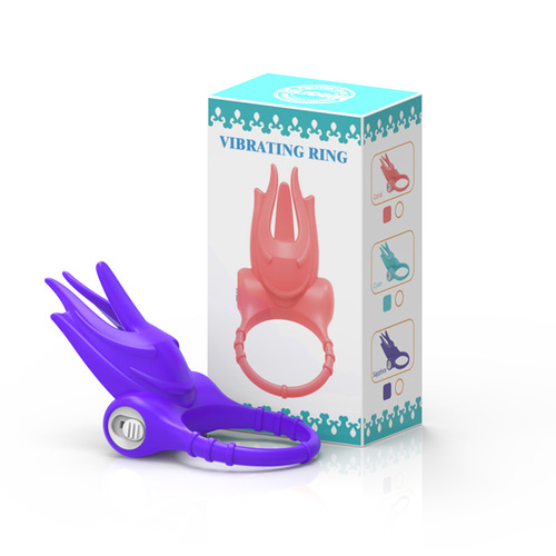 Haoqi fun adult sex toy vibration ring new silicone single frequency vibration ring manufacturer wholesale