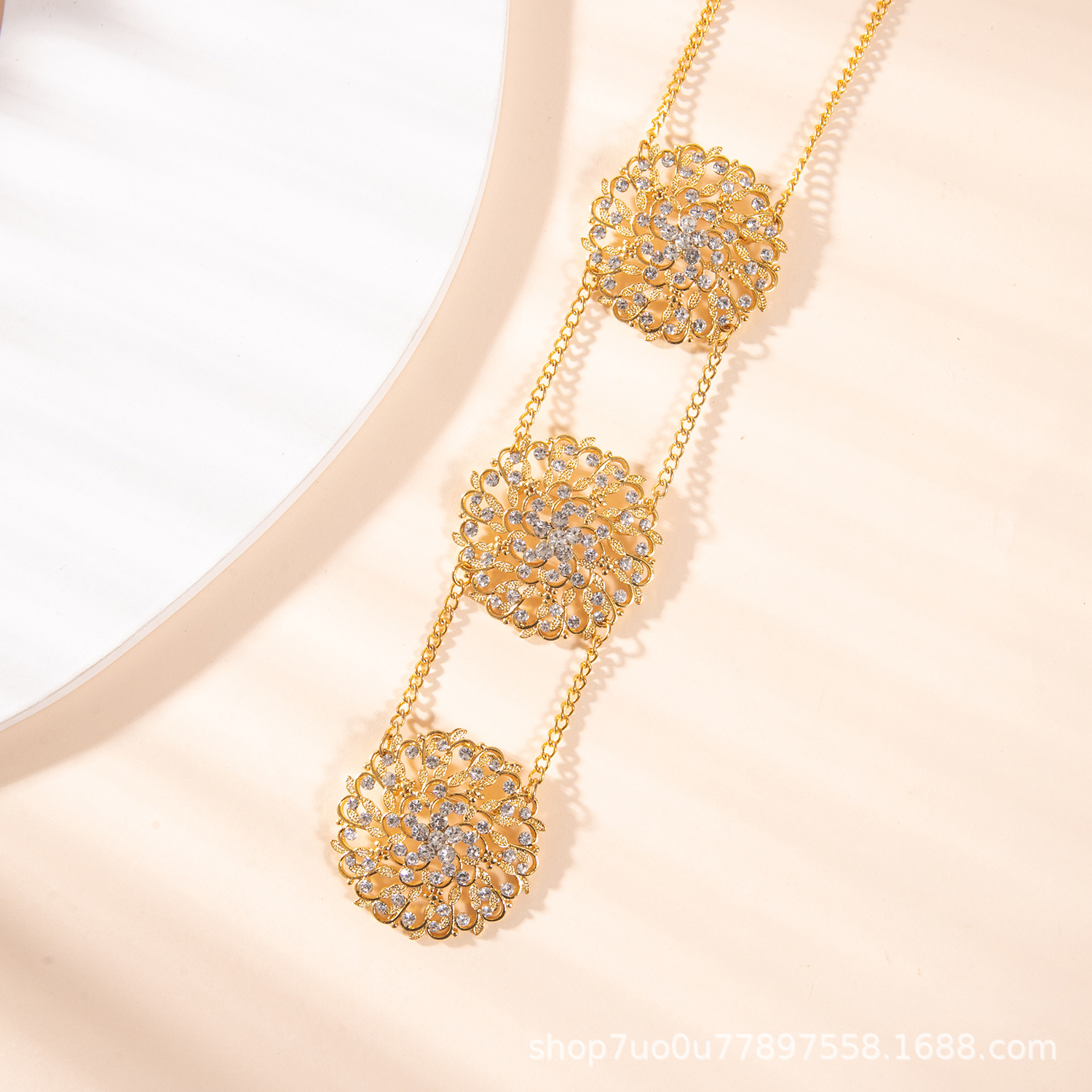 Muslim Muslim Three-Piece Set Necklace Brooch Southeast Asian Brooch Muslim Brooch Kebaya