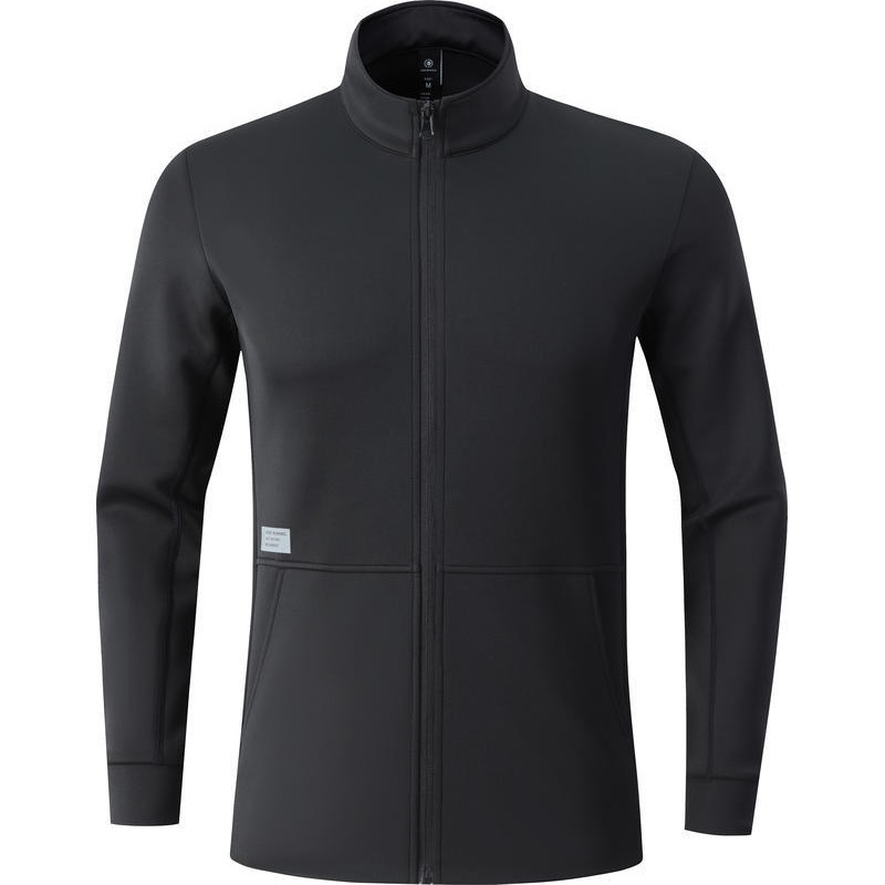 Casual de moda chaqueta deportiva de punto cautiverno invierno ropa de fitness casual suéter fútbol baloncesto bádminton alta elástica transpirable