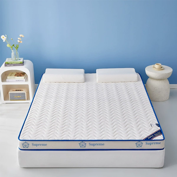 Crown model-white surface with blue characters